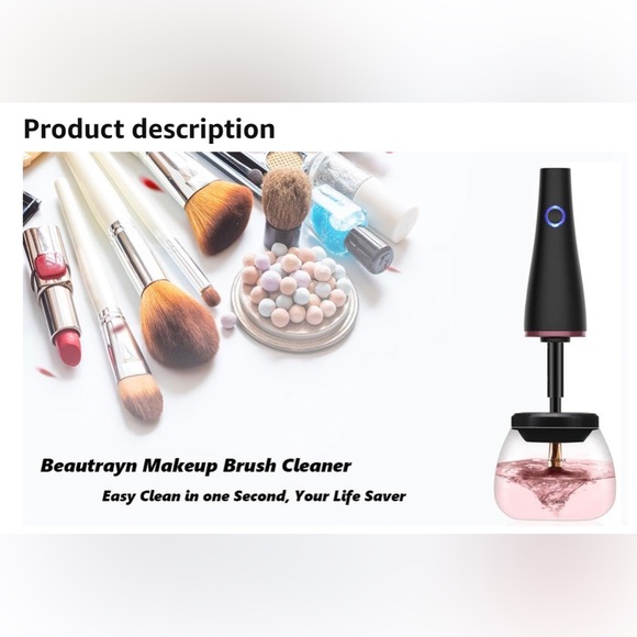 Automatic makeup brushes cleaner - Picture 2 of 7